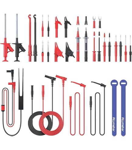 Profi-Messleitungen Mit Bananensteckern - 32A/1000V Prüfkabel Für Elektronik & Kfz