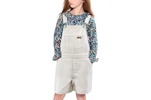 maoo garden Bambina Denim Salopette Bambini Cotone Leggero Salopette Estate Tuta Pagliaccetto