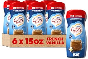 COFFEE MATE Coffee-mate French Vanilla Powdered Coffee Creamer, 15-Ounce Packages (Pack of 6)