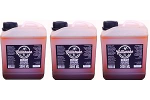 GRILLSTONE Grillsmoke® Flüssigrauch, Liquid Smoke Hickory pur 3 x 2L
