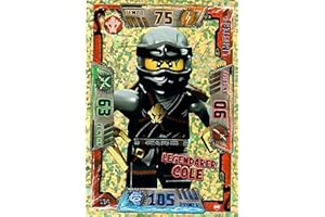 LEGO Ninjago Trading Card Game Serie 2 Limitierte Karte (LE4 Legendärer Cole)
