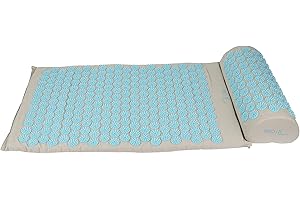 BODY-TEC WELLBEING Acupressure mat and Pillow Set with Carry Bag