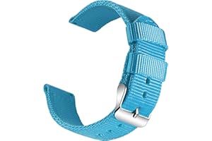 OLLREAR nylonowa bransoletka do zegarka wojskowego armii - 13 kolorów i 4 rozmiary - 18 mm, 20 mm, 22 mm, 24 mm