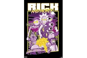 Grupo Erik Editores GPE5235 Póster Rick and Morty Caracteres, Papel, Multicolor, 61 x 91.5 cm
