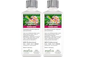 POFLO Fertilizante Frangipani Plumeria temple tree fertilizante líquido HIGHTECH (500ml)