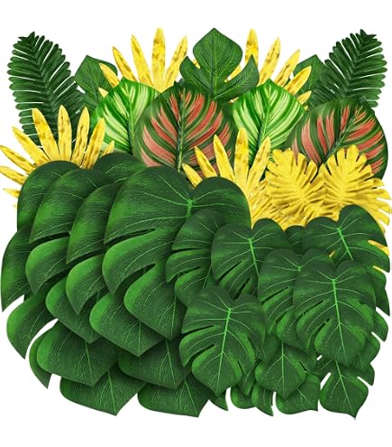 Amazon.de: Groe knstliche Palmbltter, Palmzweige fr Palmsonntag, 12  Stck groe Palmenbltter, tropische Bltter mit Stiel, Palmbltter,  Partydekorationen, Palmenbltter, Dekoration (50.8 cm)
