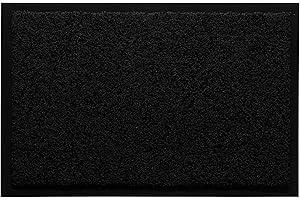 ‎ANDIAMO andiamo Fußmatte Verdi - Schmutzfangmatte für den Hauseingang - ideal als Fußmatte innen oder als Fußabtreter im überdachten Außenbereich - Fußabstreifer für Haustür 120 x 180 cm Schwarz