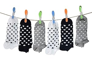 PETTI Artigiani Italiani - Calzini Bambina, 6 Paia di Calzini Fantasmino Bambina, Calzini Bambino Fantasmino Femminuccia, Calzini Bambina Cotone Filo di Scozia, 100% Made in Italy