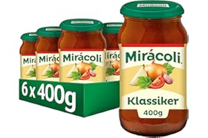 ‎MIRÁCOLI MIRÁCOLI Pasta Sauce Klassiker, 6 Gläser (6 x 400g)