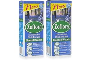 Zoflora 2 x Concentrated Antibacterial Disinfectant Bluebell Woods 500ml