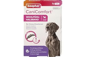 Beaphar CaniComfort - Collare comodo per cani con feromoni per situazioni di stress
