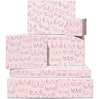 Brainbox Candy – 2 Feuilles De Papier Cadeau Humoristique