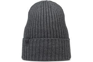 Buff Dzianinowa czapka dla mężczyzn i kobiet, dla dorosłych, zimna, praktyczna, wszechstronna, modna, termoizolacyjna, wygodna, jeden rozmiar, szara