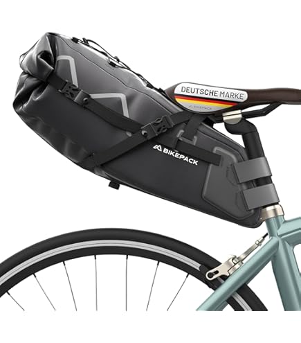 Pitadue Bikepacking Satteltaschen Halter - Aluminium Stabilisator Set Für Fahrrad