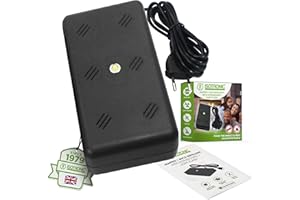 ISOTRONIC® Ultrasonic Marten-Free, 230V powered LED flashing light marten scare defence, Mice & Rat protection for house, garage and carport