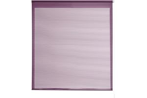 Estoralis Robert Estor Enrollable translucido Liso, Tela, Violeta, 110 x 190 cm