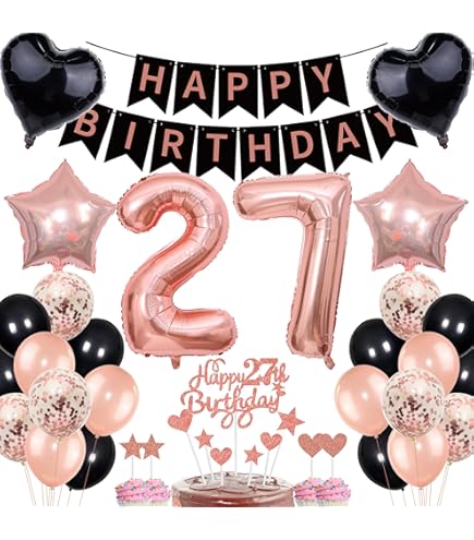 Logo Du 27e Anniversaire Avec Nombre D'or Pour La Célébration événement