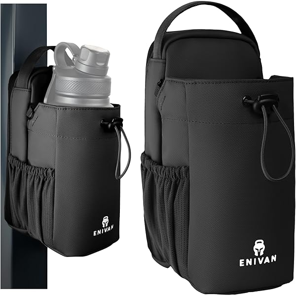 HERKINDNESS Magnetic Gym Bag - Magnetische Sporttasche Mit 4 Magneten Für Wasserflasche