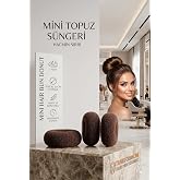 Transformacion 2'li Kahverengi Mini Topuz S&uuml;ngeri 6cm Donut Sa&ccedil; Şekillendirici 721881