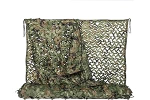 YALOY Tarnnetz Outdoor Sonnenschutz Camouflage Netz 2x4M 2x10M 3x3M 4x8M 5x10M Armee Bundeswehr Camo Tarnung Nets, Garten Camping Jagd Bars Autoabdeckungen Tarn Netz ( Größe : 1.5 x 10m (4.92 x 32.8FT) )