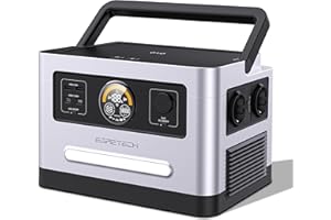 EGRETECH Generatore di Corrente Portatile Sonic 1200W, 999Wh Generatore Solare con Potenza Massima 2400W, Ricarica Veloce in 60 Minuti dal 0% all'80%, 2x Ricarica USB-C PD da 100W