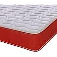 Extreme Comfort Hybrid Cooltouch Colours Mattress | 3ft Single (90cm x 190cm) | Memory Foam & Coil Spring | Plush Feel | Cooltouch Plus Sleep Surface | 18cm Deep | Red| Maximum Value