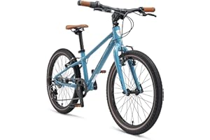 ‎BIKESTAR BIKESTAR Leichtgewicht 8 kg Kinder Fahrrad Aluminium ab 6 Jahre | 20 Zoll 7 Gang Shimano Schaltung Ultra Leicht