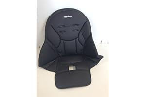 WUDMEW Revêtement Original Licorice pour chaise haute Siesta et Prima Pappa Zero3 Peg Perego
