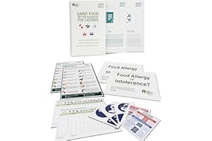 CUBECRAFTER Safer Food Better Business for Caterers 2025,Rating Guide & Food Hygiene Record Book and Check List,Food Safety Book for Caterers 2025,SFBB Food Safety Pack for Restaurants,Takeaways,Pubs,Cafes