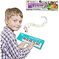PARTEET Small Size Multi-Function Portable Electronic 32 Keys & 32 Melody Sound Keyboard Piano Musical Toys for Babies and Kids, 3+ Years Kids Piano (Assorted Colour)