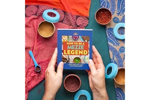 How to be a Mezze Legend Cookbook Kit from The Spicery | 80+ Recipes | 4 Spice Blends | Food Gifts | Spice Kit | Recipe Kit | Mezze Kit | Recipe Book | Refills Available