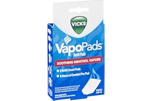 Vicks Recambios de almohadillas aromáticas (paquete de 5)
