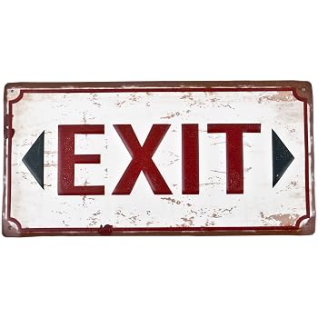 Nummernschild Als Wanddekoration – Vintage Blechschild, A4 (21x29,7 Cm), Für Bar, Küche Oder Garage
