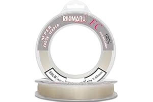 RIKIMARU FC Fluorocarbon (Clear,50Yds,2-150Lb)