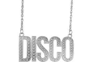 W WIDMANN MILANO Party Fashion - Halskette mit verschiedenen Anhängern, Schmuck, Accessoire für Faschingskostüme