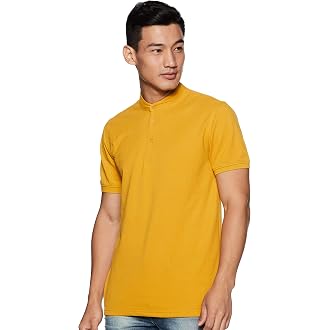 Amazon Brand - Symbol Men's Cotton Rich Polo T Shirt