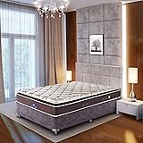 peps Restonic 6-inch Double Size Spring Mattress (Beige, 75x66x06)