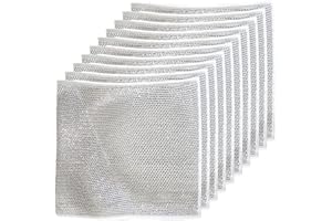 DUBBULON Trapos Multiusos Alambre (10 Pcs) - Trapos Multiusos De Alambre para Lavar Platos Húmedos Y Secos | 2023 Nuevos Trapos De Alambre Multiusos para Lavar Platos Húmedos Y Secos