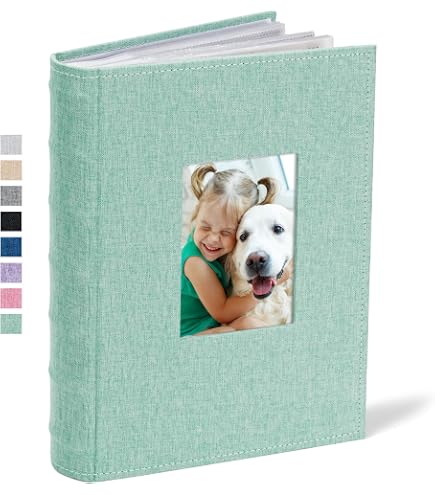 Album Fotografico Scrapbooking 20x20 Cm: Copertina In Lino Neutra Per Matrimonio, Neonato, Laurea, Ricordi Di Famiglia