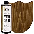 GRAIN GUARD Wood Stain Water Based | Medium Oak | 500ml | Interior Furniture Stain | Light & Dark Stains | Eco-Friendly & Non-Toxic Wood Dye | Easy Application | Quick Dry & Low Odour