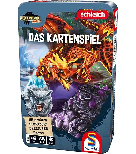 Schleich Mini Creatures Serie 4 | Set De 10 Figuras De Fantasía Del Mundo Eldrador | Coleccionables