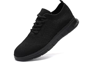 UNQWQZ Herren Sneaker Hallenschuhe Turnschuhe Freizeit Anzugschuhe Loafer Mokassins Leichtgewichts Atmungsaktiv Business Schuhe Bootsschuhe Oxfords Anzugschuhe Hochzeitsschuhe