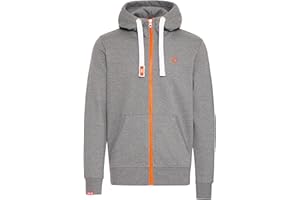 !Solid SDBenn High Neck Herren Zip-Hoodie Sweatjacke Kapuzenjacke Hoodie mit Kapuze Reißverschluss Kängurutasche Baumwollmischung Regular fit