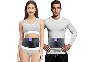 Ceinture de Hernie Ombilicale par Everyday Medical I Ceinture Médicale de Hernie I Bandage de Hernie Abdominale Soutien pour les Hommes et les Femmes I Umbilical Hernia Support Belt I XXL/2XL Size