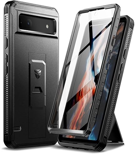 Tzstz 3 pezz per Google Pixel 6a vetro temperato Pellicola Prottetiva, 9H Durezza,Anti Graffio, HD Pellicola Prottetiva