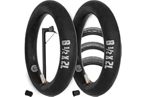 MOOVMOOV - Chambres à air 8 1/2 x2L avec Valve droite | Pour Trottinette Xiaomi (M365 - Pro - Pro 2 - Essential - Light - 1S - Mi 3) et Wispeed (T850 - T855) - Qualité et épaisseur Parfaite.