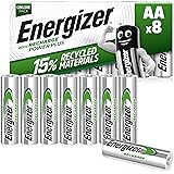 Energizer Rechargeable Batteries AA, Recharge Power Plus, Pack of 8 (Amazon Exclusive)