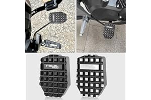 WOOGA Motorrad Fuß Bremshebel Pedal Vergrößern Verlängerung Pegpad Extender passend für Ho&n&da Rebel CMX1100 / DCT Rebel1100 Accessories 2021-2025 (Schwarz)