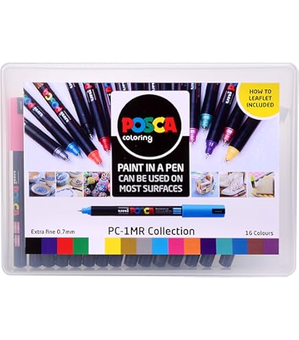 Uni Posca PC-1MR Paint Marker (Ultra Fijn) : Uni Posca PC-1MR
