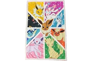 Lyo Pokemon Plaid Sherpa EVOLI Evolutions